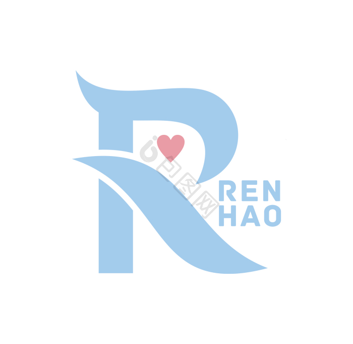 任豪应援手幅粉丝团综艺logo标志vi模板-包图网