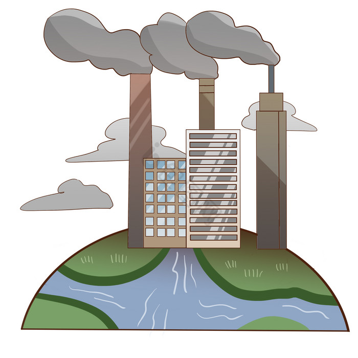 污染低碳环保图片