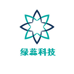 线条通讯科技创意logo设计