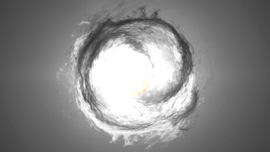 pr中国风水墨图形太极阴阳logo片头