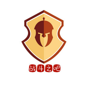 中世纪战争游戏创意logo设计