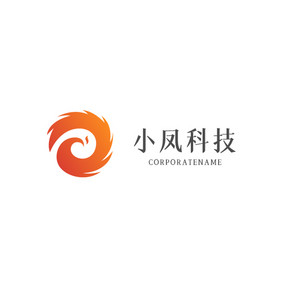 小风科技凤凰简约logo