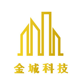 金色城市科技创意logo设计