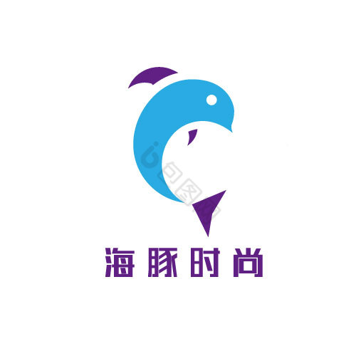 海豚穿搭logo图片