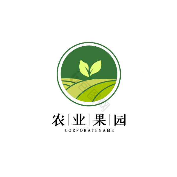 农业果园农田logo图片