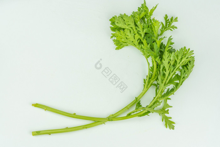 蔬菜茼蒿高清摄影图图片