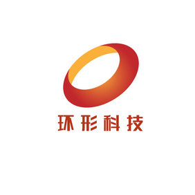 简洁环形科技创意logo设计