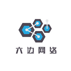 多边形连接网络科技创意logo设计