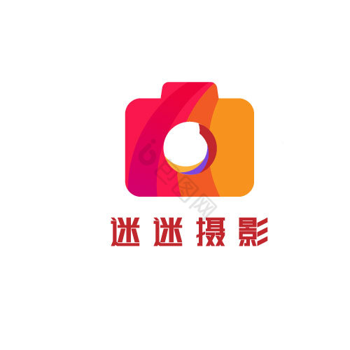 彩色相机摄影影视logo
