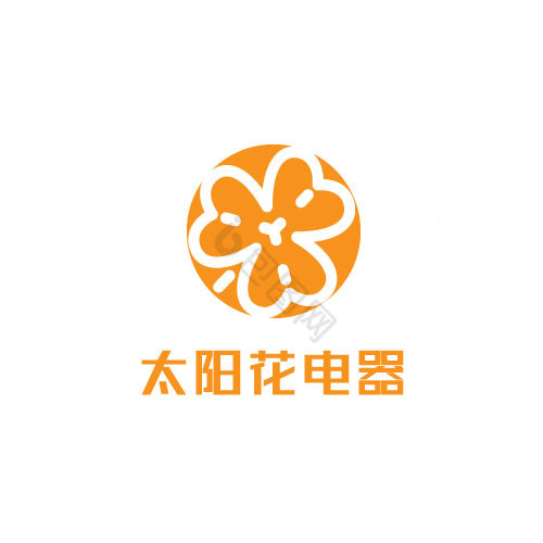 花朵电器小家电百货logo图片