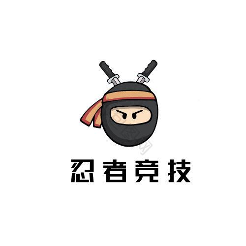 忍者头像游戏竞技logo图片