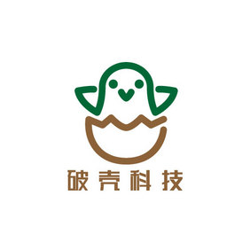 破壳生命科技创意logo设计