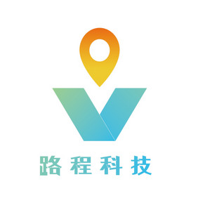 简约渐变交通科技创意logo设计