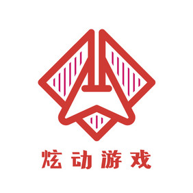 抽象音乐游戏创意logo设计