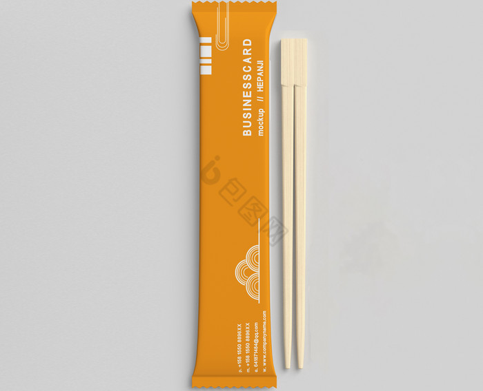 一次性筷子包装酒店餐厅餐饮vi包装图片