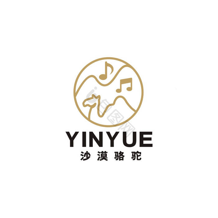 琴行乐队音乐唱片行LOGO标志VI图片