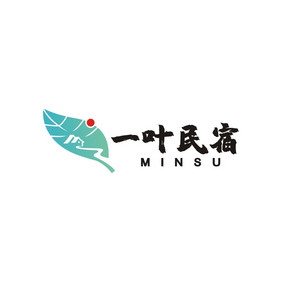 叶子民宿清幽古风LOGO标志VI