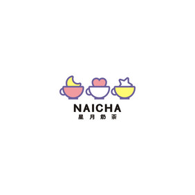 咖啡厅奶茶店可爱饮品LOGO标志VI