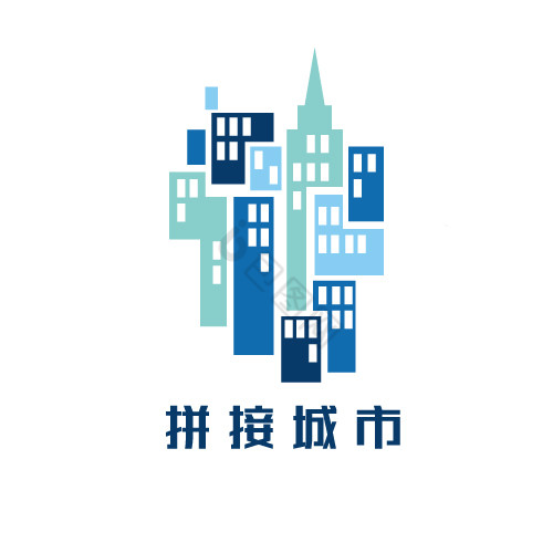 拼接大楼游戏logo图片