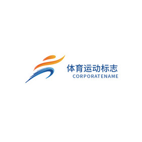 体育运动跑步logo