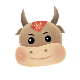 牛年q版牛牛新年图片