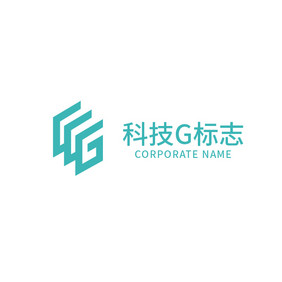 科技现代网络字母g标志