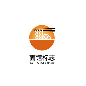 面馆拉面馆logo标志