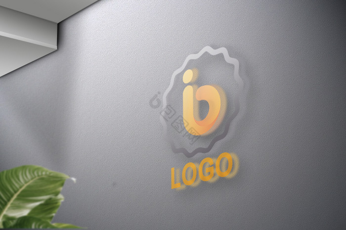 墙面字浮雕字logo展示标志模板-包图网