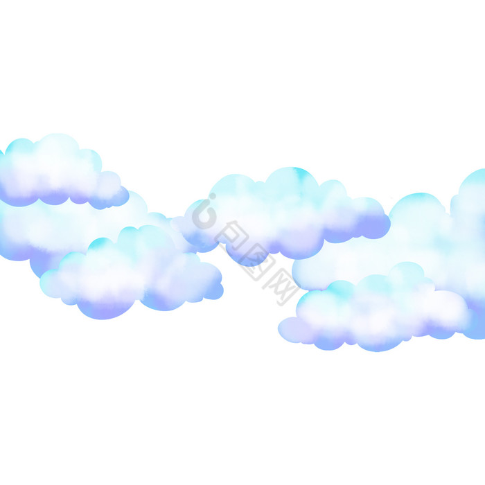 天空云层自然云朵图片
