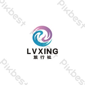 凤凰旅行社酒店饭店logo标志vi图片