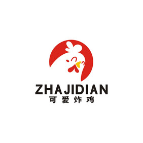 鸡排炸鸡店鸡肉可爱LOGO标志VI