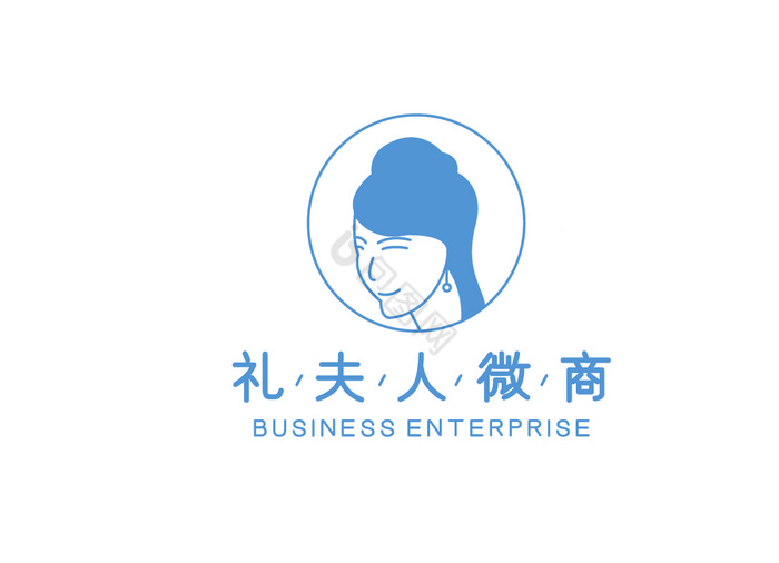 美女图形电商微商LOGOVI图片