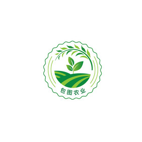 农业牧业农民logo