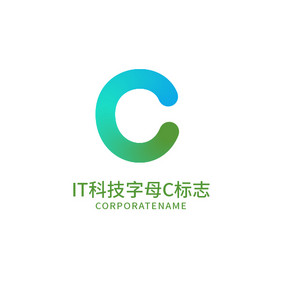 it科技字母c标志