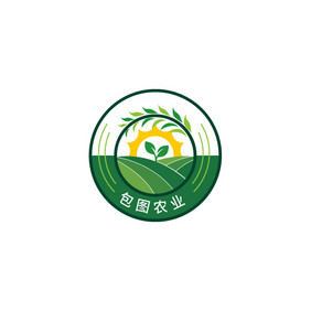 绿色环保农业标志logo