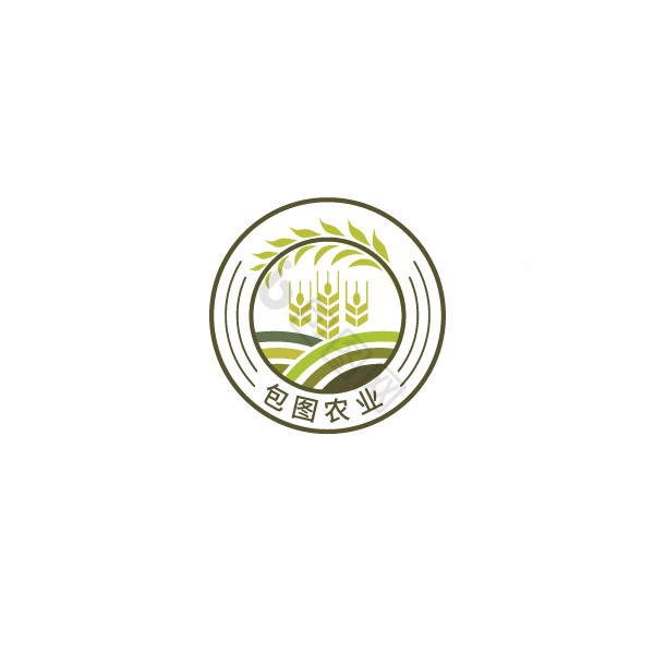 农业农田环保果园标志logo图片