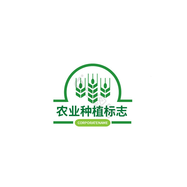 包图农业农林农田标志logo图片