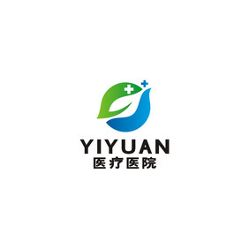 医疗医院器械诊所叶子LOGO标志VI医药