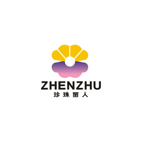 珍珠饰品美容护肤logo标志vi图片