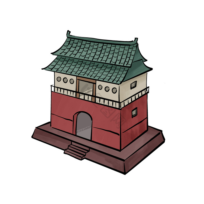 江南古风建筑房子图片