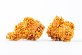 柳金带有食欲的炸鸡腿叠在一起的金韩式炸鸡腿金黑椒鸡块黑色拍摄双层