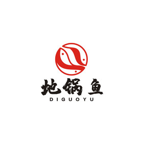 中餐烤鱼锅地锅鱼LOGO标志VI