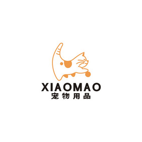 小猫用品猫粮宠物店LOGO标志VI