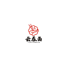 面馆云吞面馄饨LOGO标志VI餐饮