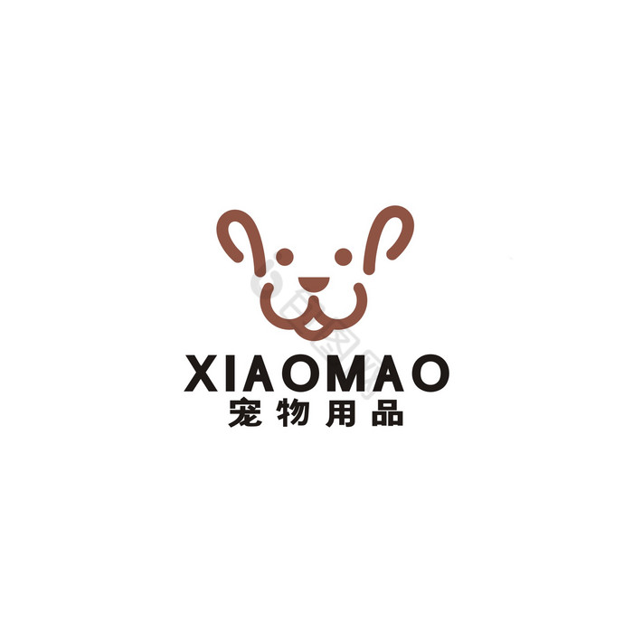 宠物店宠物美容造型用品LOGO标志VI图片