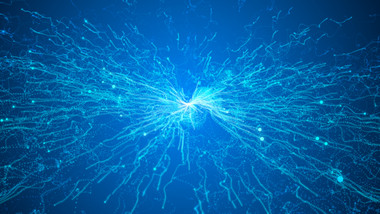 粒子向外辐射背景视频