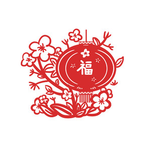 2021春节剪纸年画