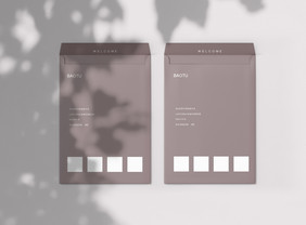 精致大气信封贴图样机