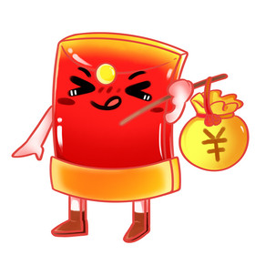 拟人红包2021新年图片