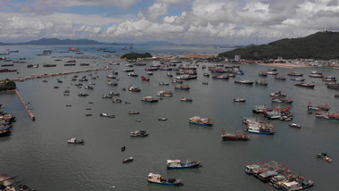 海边码头港湾船舶船只